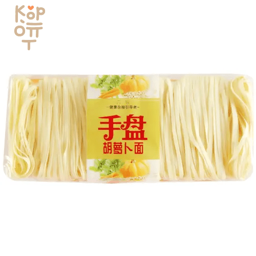 Лапша Морковная для варки San Lian, ручной работы, 400гр. 