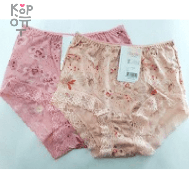 Женские трусы высокие с широким боком, Ю.Корея    — Корейские товары для всей семьи(КорОпт)