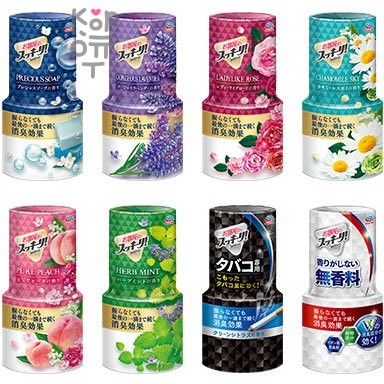 EARTH Sukki-ri! - Жидкий дезодорант-ароматизатор для помещений с ароматом свежести 400мл.