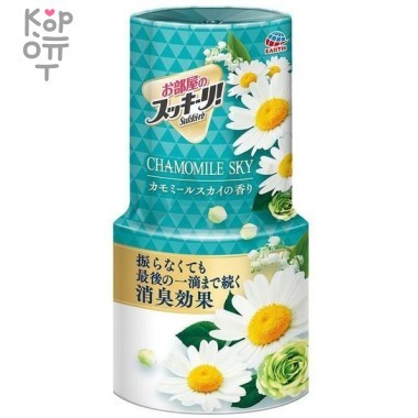 EARTH Sukki-ri! - Жидкий дезодорант-ароматизатор для помещений с ароматом свежести 400мл. — Корейские товары для всей семьи(КорОпт)