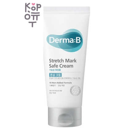DERMA:B Stretch Mark Safe Cream - Ламеллярный массажный крем против растяжек, 180 мл