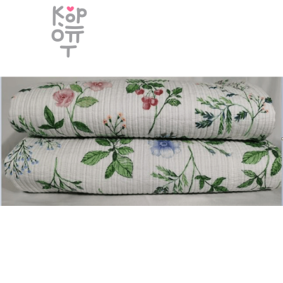Lora Cherry Garden Одеяло, двухсторонний принт, хлопок 100%