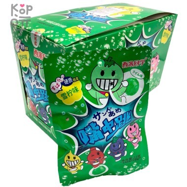 Карамель шипучка взрывашка Jump in the Mouth со вкусом снежного Лимона — Корейские товары для всей семьи(КорОпт)