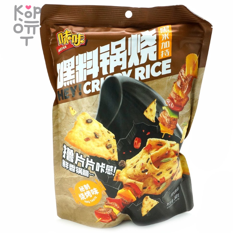 Рисовые чипсы Weika Crispy Rice со вкусом шашлыка, 168гр. по цене 250 ...
