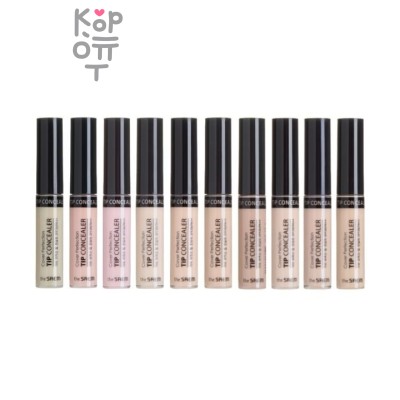 Welcos Cover Perfection Tip Conceale Brightene - Жидкий косилер с кисточкой 6 г