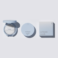 Etude Sebum Soak Pact - Пудра матирующая для жирной кожи лица, 9,5 г