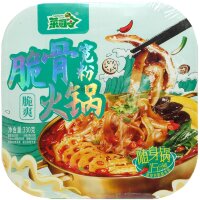 Саморазогревающаяся лапша Caisiling Food с пряной говядиной на кости, 330гр.