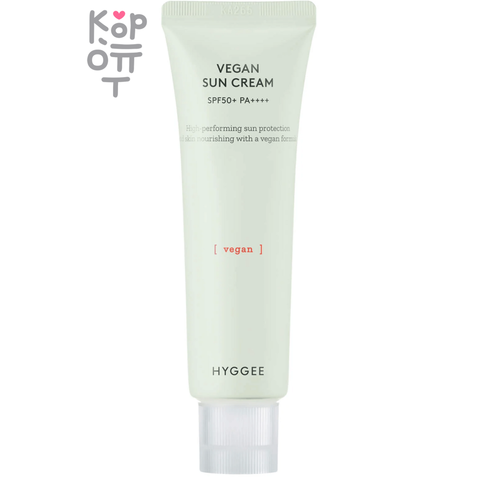 HYGGEE Vegan Sun Cream - Веганский солнцезащитный крем 50 мл