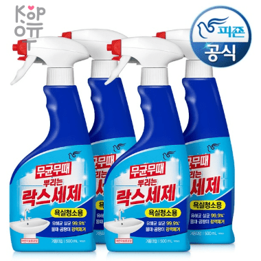 PIGEON Septic Radish Spray Detergent - Пенящееся чистящее средство для ванной комнаты с отбеливателем 500мл. — Корейские товары для всей семьи(КорОпт)