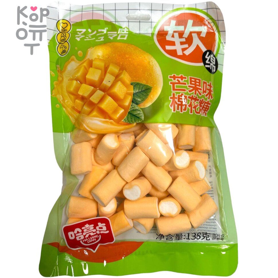 Маршмеллоу bd со вкусом Манго, 138гр., купить с доставкой на дом фото 1 &mdash; Корейские товары для всей семьи(КорОпт)