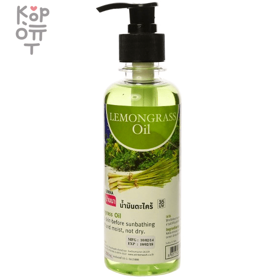 Banna Lemongrass Oil - Масло для массажа с экстрактом Лемонграсса.
