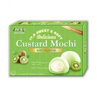 Bamboo House Custard Mochi - Японское рисовое пирожное Моти с заварным кремом 6шт., 180гр. 