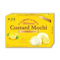Bamboo House Custard Mochi - Японское рисовое пирожное Моти с заварным кремом 6шт., 180гр. 