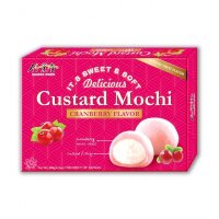 Bamboo House Custard Mochi - Японское рисовое пирожное Моти с заварным кремом 6шт., 180гр. 