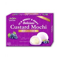 Bamboo House Custard Mochi - Японское рисовое пирожное Моти с заварным кремом 6шт., 180гр. 