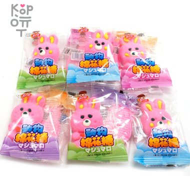 Маршмеллоу Halshangla Marshmellow - Зайцы, лента на подвесе — Корейские товары для всей семьи(КорОпт)