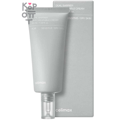 Celimax  Dual Barrier Skin Wearable Cream - Барьерный крем с комплексом Церамидов 50мл.