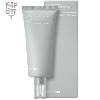Celimax  Dual Barrier Skin Wearable Cream - Барьерный крем с комплексом Церамидов 50мл. — Корейские товары для всей семьи(КорОпт)