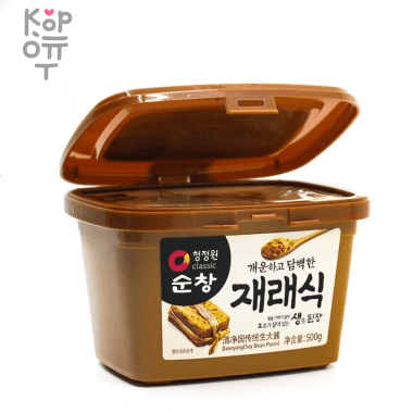 Daesang Soy Bean Paste - Традиционная сырая соевая паста 500гр. — Корейские товары для всей семьи(КорОпт)