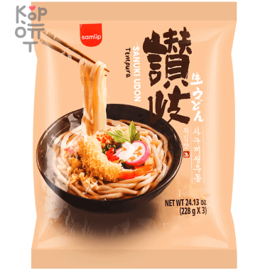 Удон Samlip Sanuki Udon For Tempura для темпуры, 684гр. — Корейские товары для всей семьи(КорОпт)