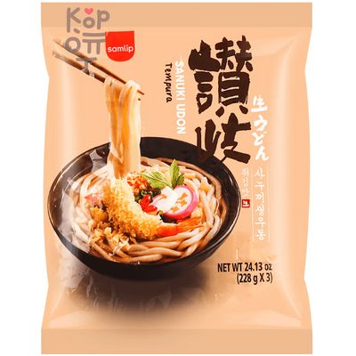 Samlip Sanuki Udon For Tempura Удон для темпуры, 684 г