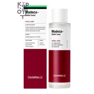 CENTELLIAN24 — Madeca Relief Toner — успокаивающий тонер для чувствительной кожи, 300 мл