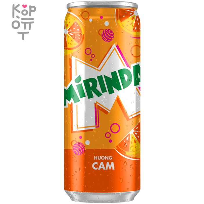 Mirinda Orange - Напиток безалкогольный газированный Миринда Апельсин, Вьетнам 320мл.   , купить с доставкой на дом фото 1 — Корейские товары для всей семьи(КорОпт) Mirinda Orange - Напиток безалкогольный газированный Миринда Апельсин, Вьетнам 320мл.   , купить с доставкой на дом фото 1 — Корейские товары для всей семьи(КорОпт)