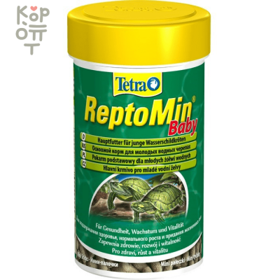 Tetra ReptoMin Baby корм для молодых водных черепах 100 мл