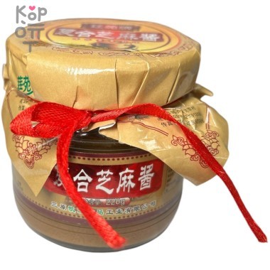 Паста Кунжутная(тахини) YULONGCHUN, 220гр &mdash; Корейские товары для всей семьи(КорОпт)