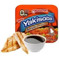 Maruchan Yakisoba Teriyaki Chicken Flavor - Лапша быстрого приготовления с курицей в соусе терияки, 112,5гр.