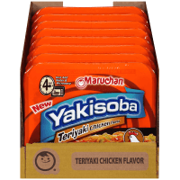 Maruchan Yakisoba Teriyaki Chicken Flavor - Лапша быстрого приготовления с курицей в соусе терияки, 112,5гр.
