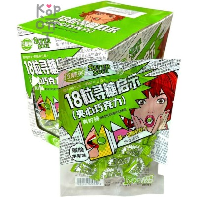 Кислая леденцовая карамель Super Sour - Ищу откровения со вкусом Лайма