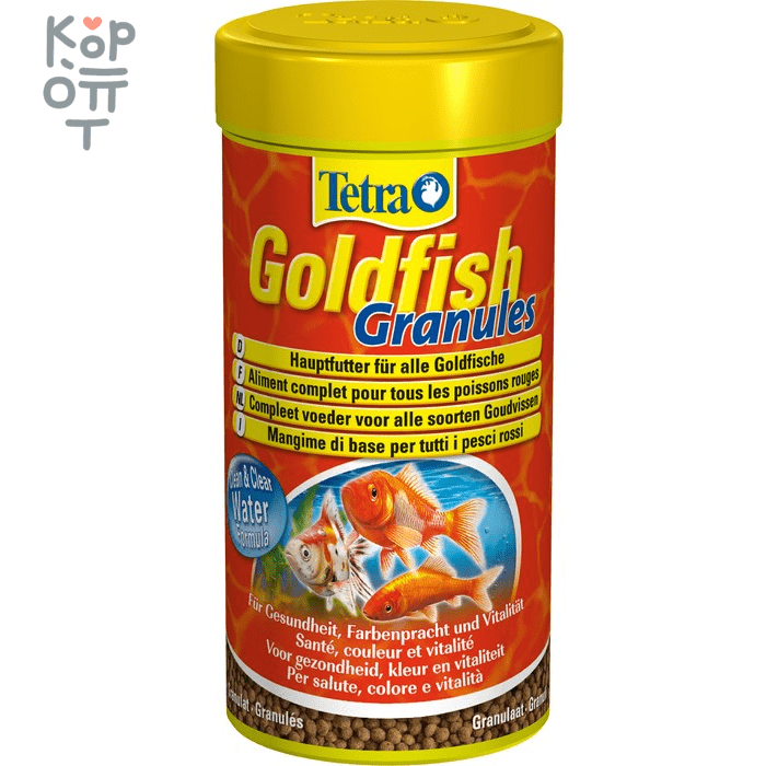 TetraGoldfish Granules корм в гранулах для золотых рыб 250 мл, купить с доставкой на дом фото 1 &mdash; Корейские товары для всей семьи(КорОпт)
