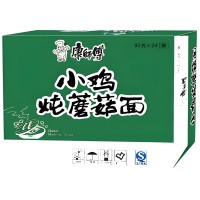 Лапша быстрого приготовления Kang Shi Fu Chicken Noodle, с острой курицей, мягкая упаковка, 96гр.