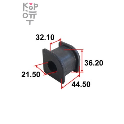 Втулка стабилизатора 48815-25030 TSB-KDY220INF / TH-2077 / ASBTO1087 DYNA 150 KDY22# / KDY23# / KDY25# / KDY26# / LY2## D22 передний TENACITY
