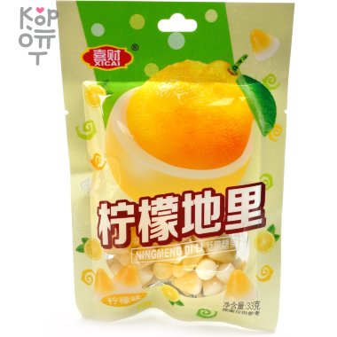 Мармелад XiCai FruitCandy с Лимонным джемом — Корейские товары для всей семьи(КорОпт)