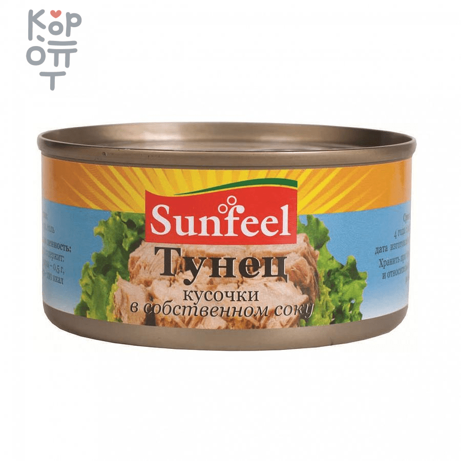 Sunfeel - Тунец кусочки в собственном соку 1,88кг., купить с доставкой на дом фото 1 &mdash; Корейские товары для всей семьи(КорОпт)