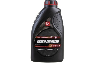LUKOIL GENESIS ARMORTECH 5W-40 API SN/CF ACEA A3/B4 — Масло моторное, 1 л