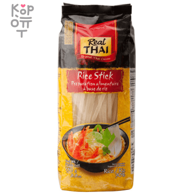 Рисовая лапша 10мм Real Thai, 250гр.  — Корейские товары для всей семьи(КорОпт)