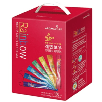 AROMAVILLE RAINBOW MOCHA COLD COFFEE MIX - Кофе растворимый 3в1, 12гр.