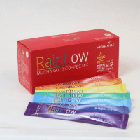 AROMAVILLE RAINBOW MOCHA COLD COFFEE MIX - Кофе растворимый 3в1, 12гр.