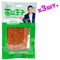 Снэк Yu Jin Foods Депутаты на работе, 76гр. - Пряный пшеничный снек со вкусом шашлыка с тмином