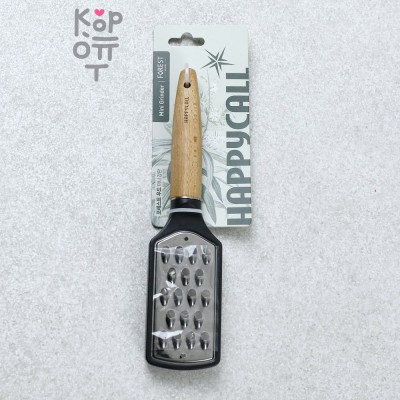 HappyCall Forest Мини Тёрка с деревянной ручкой, 24,3 × 5,5 см