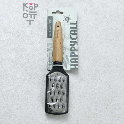 HappyCall Forest Мини Тёрка с деревянной ручкой, 24,3 × 5,5 см