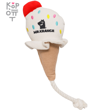 Mr.Kranch Игрушка Мороженое с канатом для собак мелких и средних пород 29х8х6,5см. &mdash; Корейские товары для всей семьи(КорОпт)