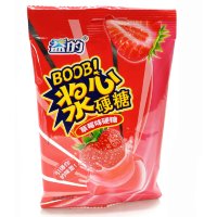 Жевательная конфета Boob, со вкусом Клубники