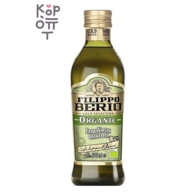 Filippo Berio — Organic Extra Virgin Olive Oil — Масло оливковое нерафинированное органическое, 500 мл