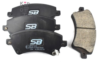 Колодки тормозные дисковые NP-1049 / GP-02224 / BP21224 SB Nagamochi