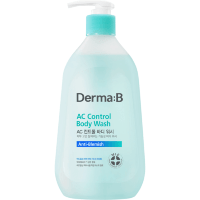 DERMA:B AC Control Body Wash - Ламеллярный гель для душа против воспалений с экстрактом Эвкалипта, 420 мл