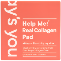 ONE-DAY'S YOU Help Me Real Collagen Pad - Отшелушивающие тонер-пэды с коллагеном 130 мл (70 шт)